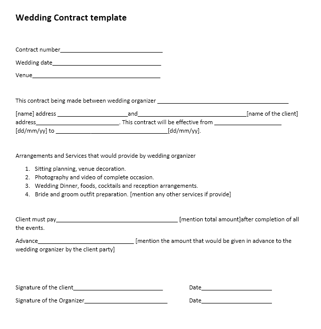 15 Free Marriage Contract Templates Mike #39 s Templates 15 Free Marriage Contract Templates Mike #39 s Templates