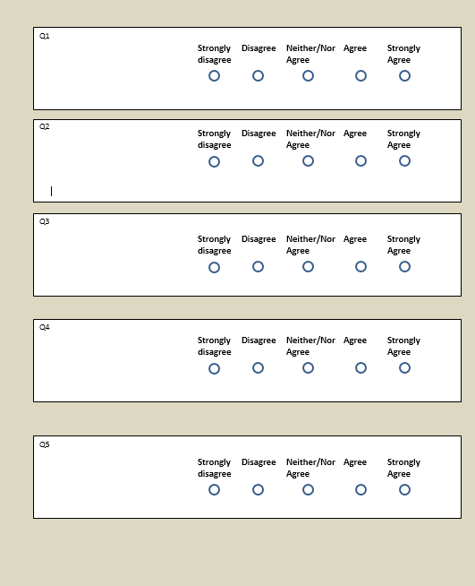 15 Free Likert Scale Templates - Mike's Templates